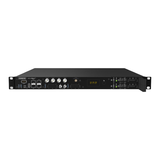 Meinberg microSync RX200/AD10DC20 Technical Reference