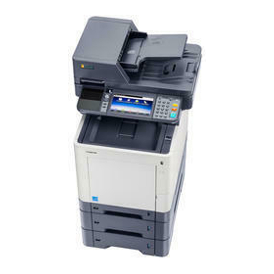 Utax P-C3560i Operation Manual