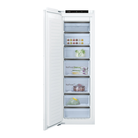 Bosch GIN81H Series Information For Use