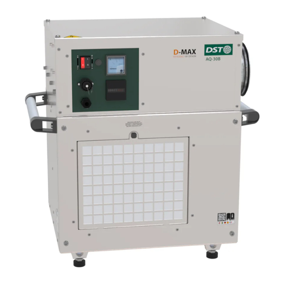 User Manuals: DST AQ-30B Desiccant Dehumidifier