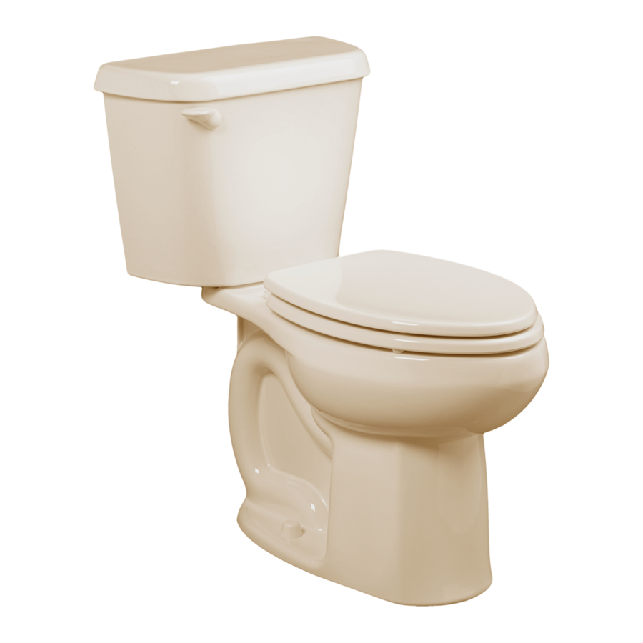 American Standard Colony FitRight Right Height Elongated 12" Rough-In Toilet 2437.012 Specification Sheet