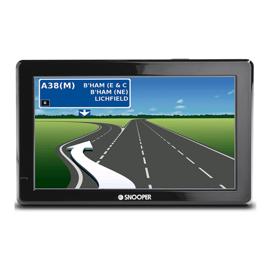 Snooper Syrius Pro User Manual