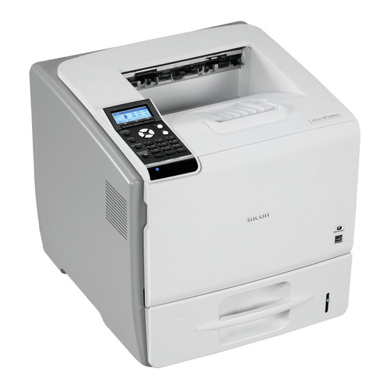 Ricoh SP 5200DN User Manual