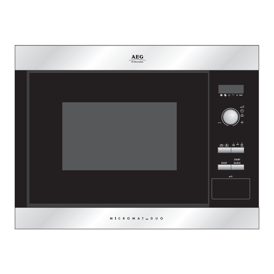 AEG MCD1751E Operating Instructions Manual