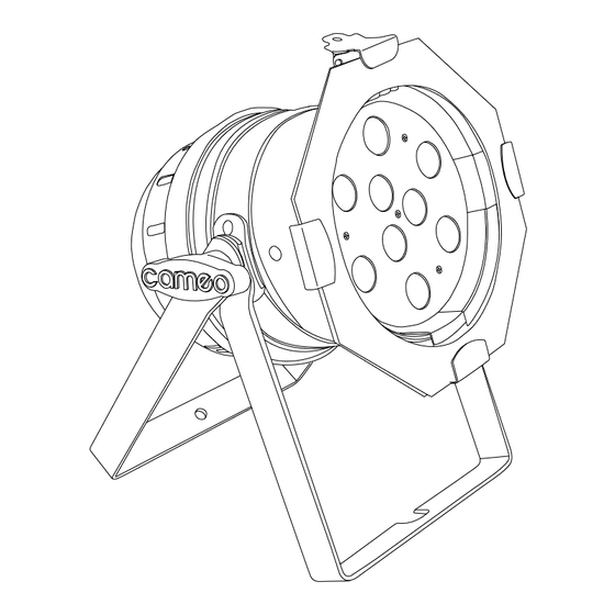 Cameo PAR 56 User Manual