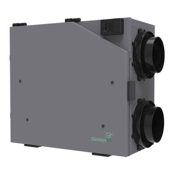 Greentek RNC12 HRV Installation Manual