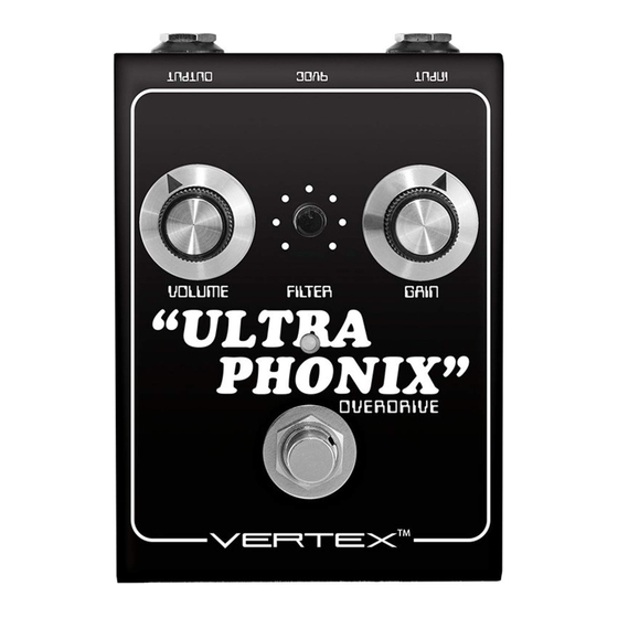 Vertex Ultraphonix Product Manual