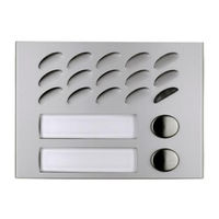 Farfisa Intercoms MD 10D Quick Start Manual