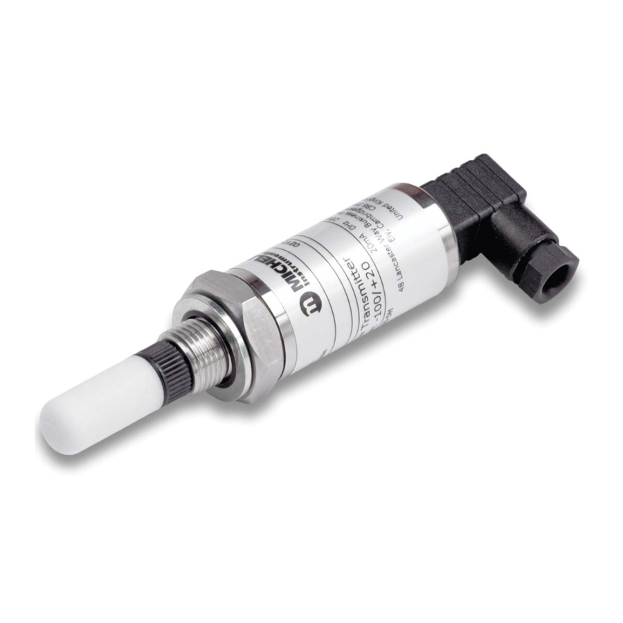 Michell Instruments Easidew I.S. User Manual