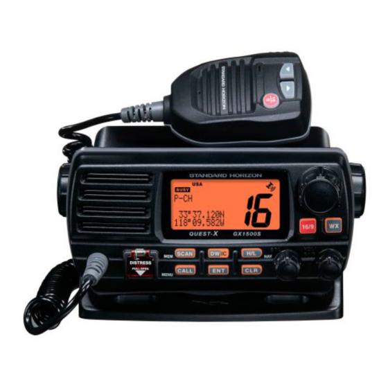 Vertex Standard GX1500S Alignment Manual