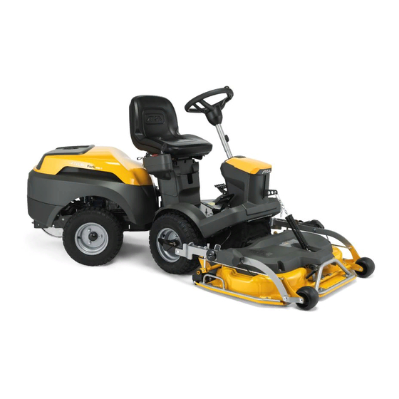 Stiga 2021 Edition PARK 320 P Workshop Manual
