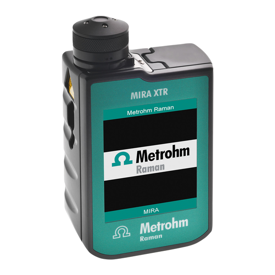 Metrohm MIRA Cal DS Tutorial