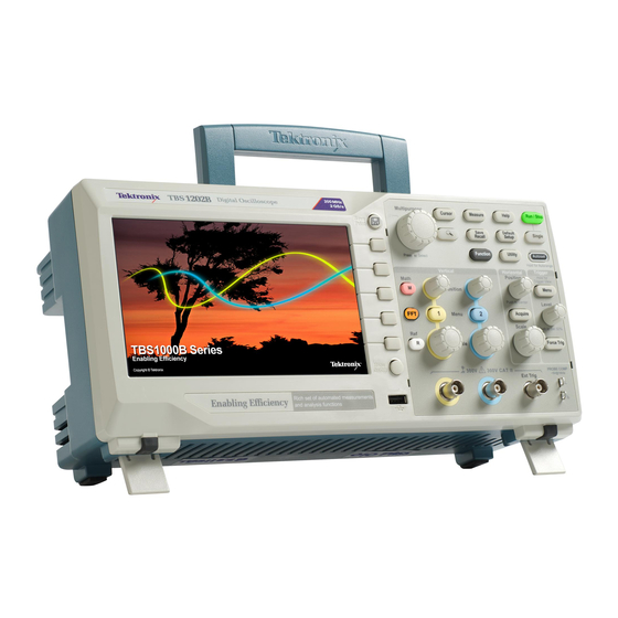 TEKTRONIX TBS1032B USER MANUAL Pdf Download | ManualsLib