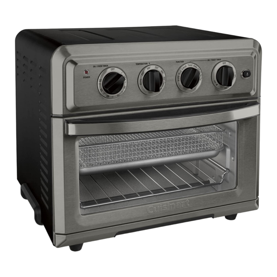 CUISINART TOA60BKS INSTRUCTION AND RECIPE BOOKLET Pdf Download ManualsLib