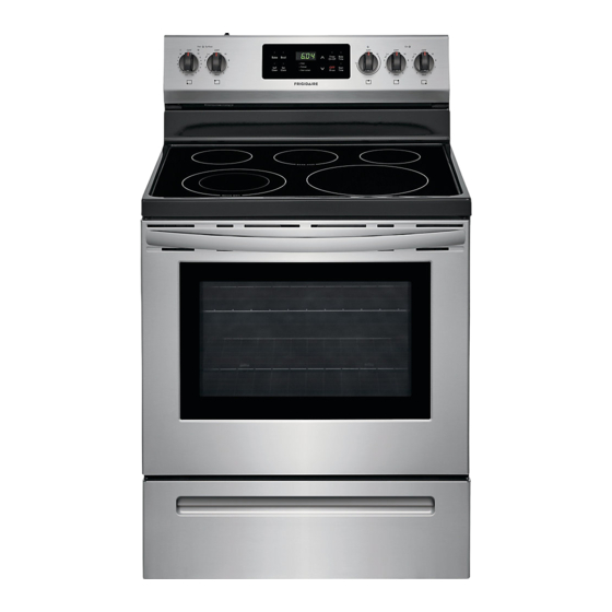 Frigidaire induction store range manual