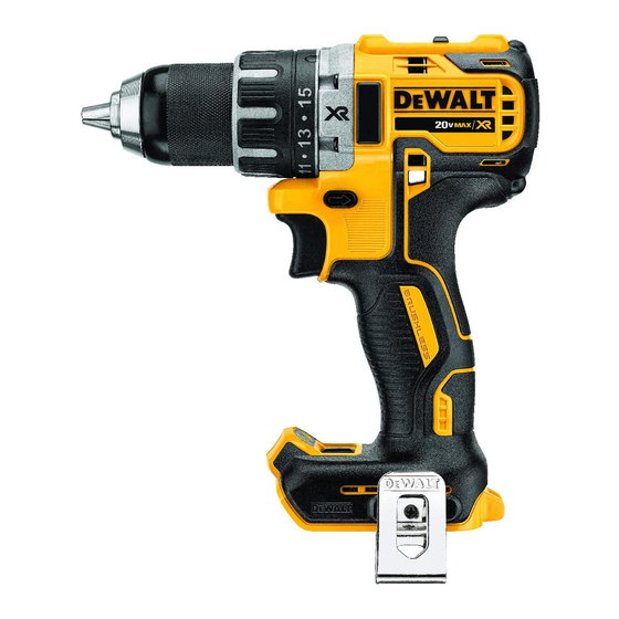 DEWALT DCD791B INSTRUCTION MANUAL Pdf Download | ManualsLib