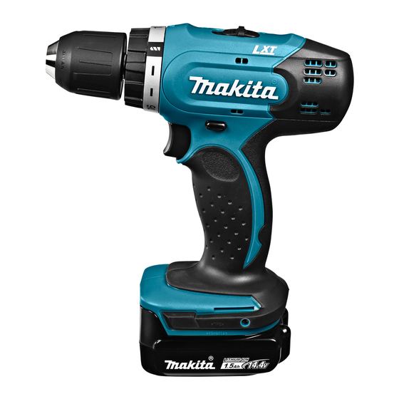 Makita Ddf343syx3 Akku Bohrschrauber 14 4 Volt 1 5 Ah Li Ion 59 Tlg Zubeh 246 Rset