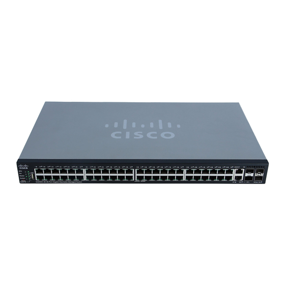 CISCO SG550X SERIES QUICK START MANUAL Pdf Download ManualsLib
