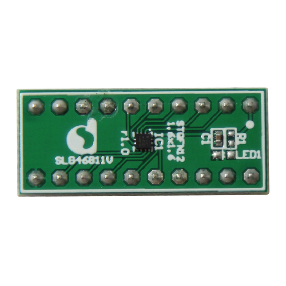 Renesas SLG46811V Quick Start Manual