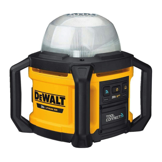 DeWalt XR LI-ION DCL074 Instruction Manual