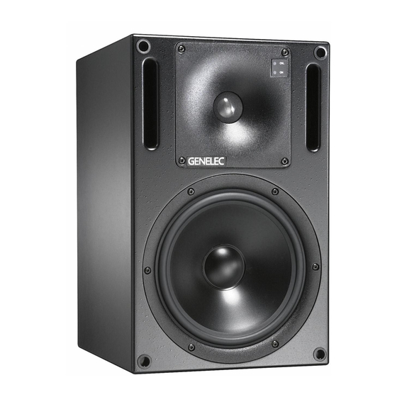Genelec 1031A Operating Manual