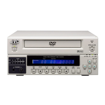 JVC BD-X201MS Safety Precautions