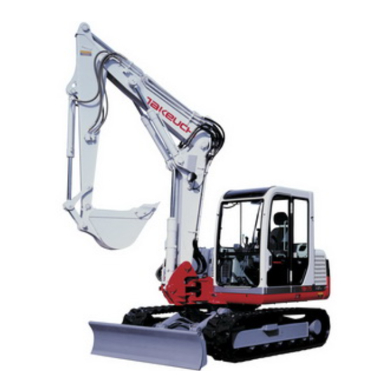Takeuchi TB175 Operator's Manual