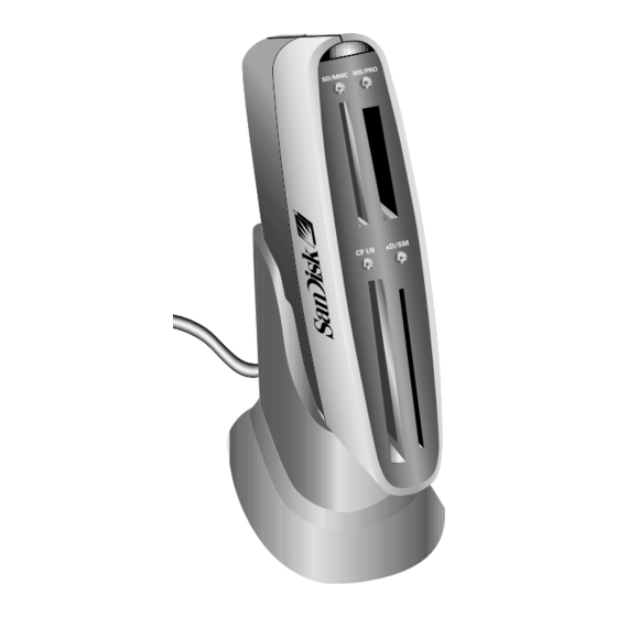 SanDisk ImageMate SDDR-88 Quick Start Manual