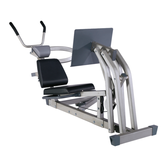 Nautilus BE STRONG NS 75X Assembly Manual