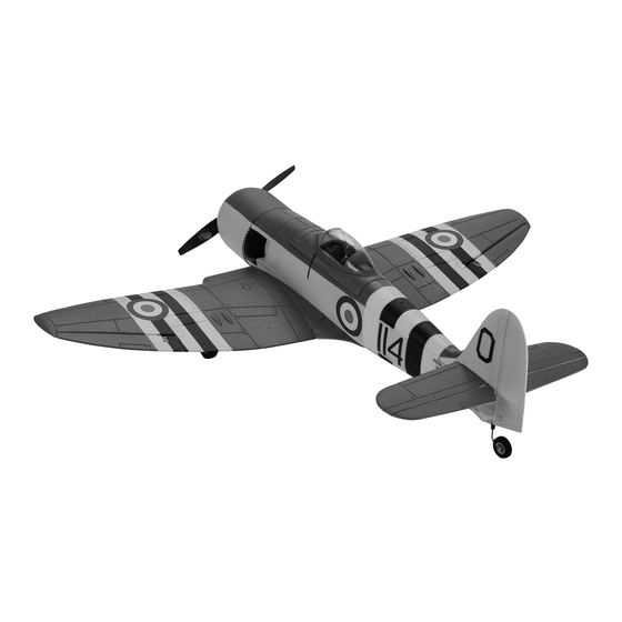 E-FLITE hawker sea fury 400 arf Assembly Manual