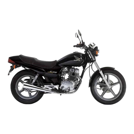 HONDA CB250 OWNER'S MANUAL Pdf Download | ManualsLib