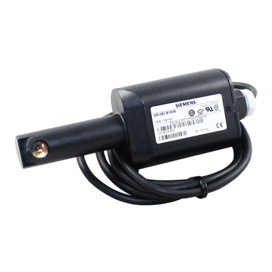 Siemens QRI2B2.B180B Quick Start Manual