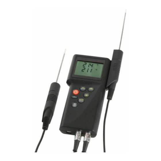 Dostmann Electronic P700-EX Operation Manual