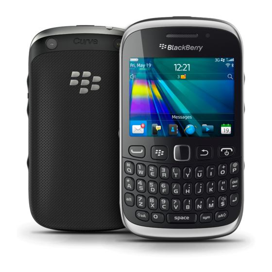 Blackberry  Curve 9320 Safety And Product Information