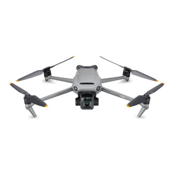 dji MAVIC 3 CINE Quick Installation Manual