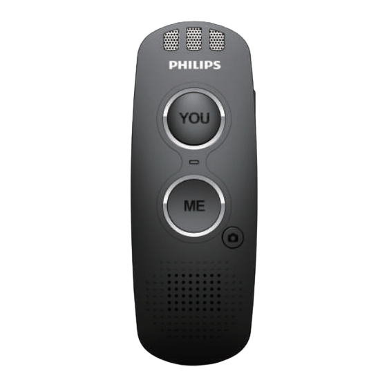Philips VoiceTracer VTR5080 Manuals