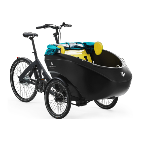 TRIOBIKE MONO Original Instructions Manual