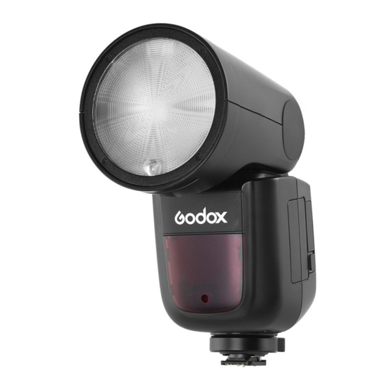 GODOX V1P INSTRUCTION MANUAL Pdf Download ManualsLib
