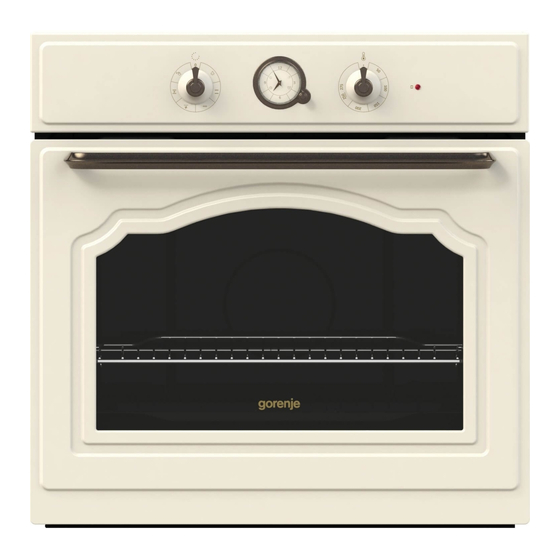 Gorenje Classico BO73CLI Instructions For Use Manual