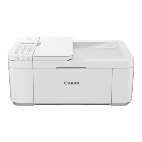 CANON PIXMA TR4651 ONLINE MANUAL Pdf Download ManualsLib