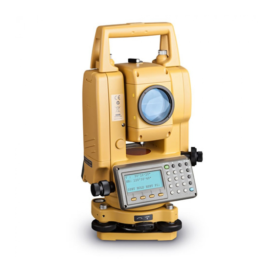 TOPCON GREEN LABEL GTS-250 SERIES INSTRUCTION MANUAL Pdf Download ...