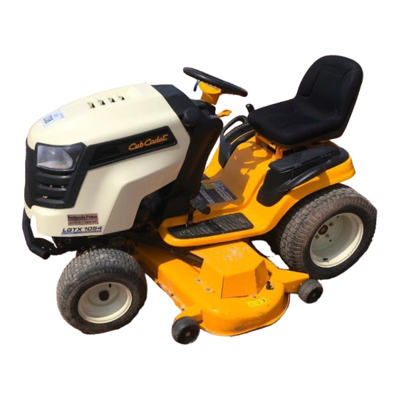 CUB CADET LGTX 1050 OPERATOR