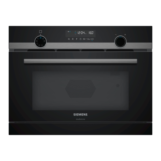 SIEMENS IQ500 CP465AGB0 SERIES INSTRUCTION MANUAL Pdf Download ManualsLib