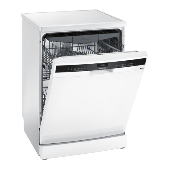 SIEMENS IQ300 SN23HW60CG QUICK REFERENCE MANUAL Pdf Download ManualsLib