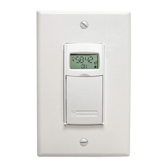 INTERMATIC EI400WC INSTALLATION AND USER INSTRUCTIONS Pdf Download