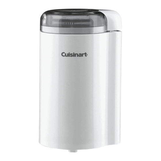 CUISINART COFFEE BAR DCG20N MANUAL Pdf Download ManualsLib