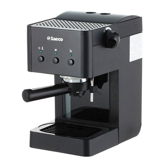 PHILIPS SAECO RI8329 OPERATING INSTRUCTIONS MANUAL Pdf Download