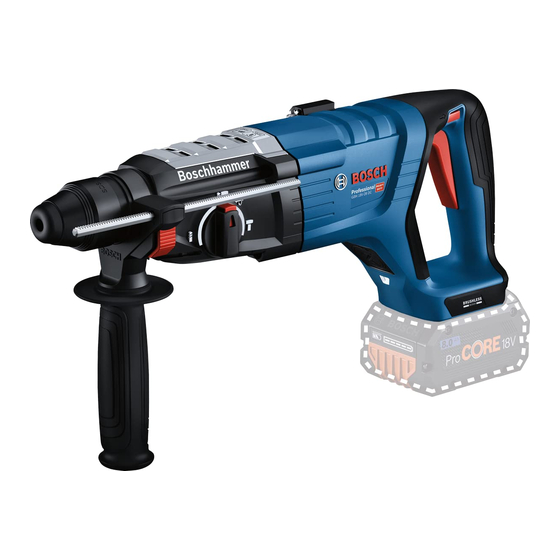 Bosch Professional GBH 18V-28 DC Original Instructions Manual