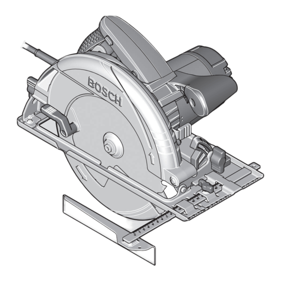 Bosch Professional GKS 235 Original Instructions Manual