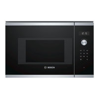 Bosch BFL524MS0M User Manual And Installation Instructions